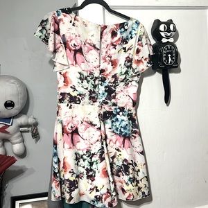 UK Watercolor floral romper